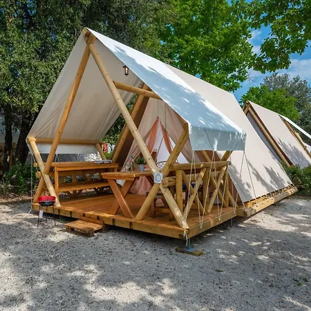Eco Glamping- Fkk Nudist Solaris Luxussátor Poreč
